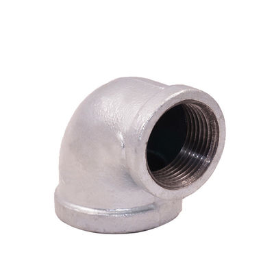 Conexão de flange Acessórios de tubos de aço galvanizado de carbono Cotovelos metálicos com materiais