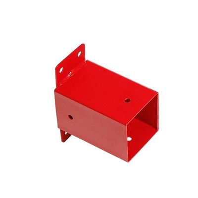 Conector de parede de vigas quadradas personalizado para pintura de metal de pulverização de balanço ajustável