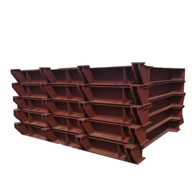 Peças de solda de metal de tamanho personalizado para fabricação e montagem de estruturas de aço pesado