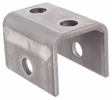 Bracket de conexão de montagem de aço inoxidável branco para as necessidades do cliente