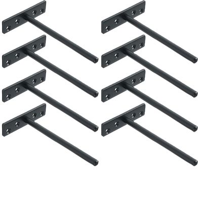 Montar de forma segura prateleiras flutuantes com processo de estampação 1 mm-5 mm espessura parede brackets