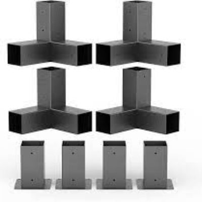 Kit de brackets de pergola de aço personalizado a preços baixos para solicitação do cliente encomenda agora