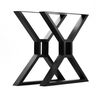 Móveis pernas metálicas pernas de mesa de soldagem de aço carbono para móveis de escritório