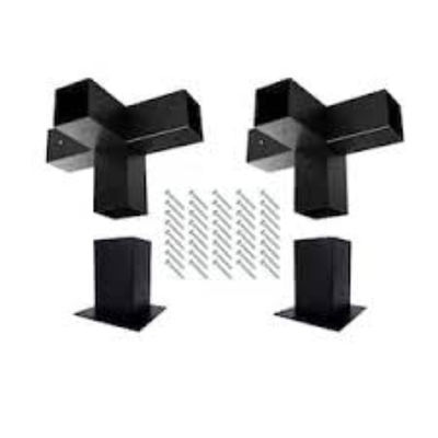 Peças de ar condicionado Kit de suportes de pergola de aço chinês em várias opções de espessura