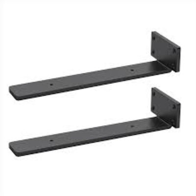 Brackets de prateleira montados em parede de aço acessíveis personalizados para os requisitos do cliente
