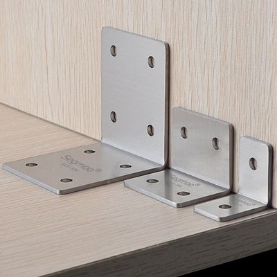 Brass L U Z Shape Aluminium Bench Brackets Inspeção interna e design personalizável