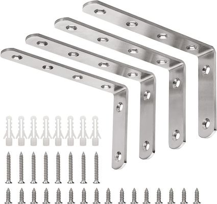 Partes de estampagem para perfurar em processo de tabela de bracket de metal sob medida