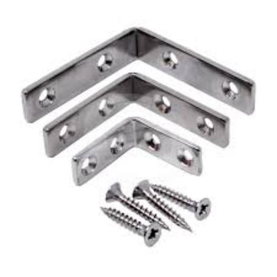 Acessível segunda operação E-coating aço e aço inoxidável brackets de ângulo para energia