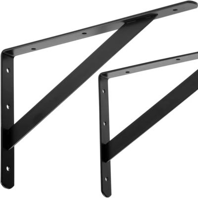 Suporte de aço inoxidável preto personalizado com pequeno pedido aceitável de Nanfeng
