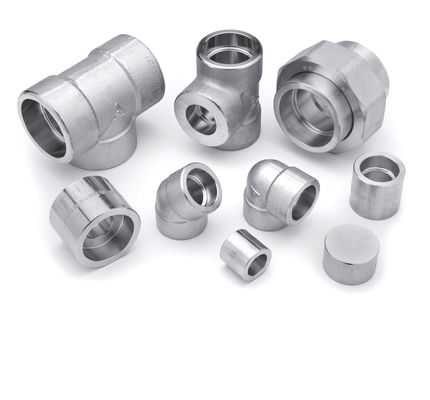 Conexão de flange Acessórios de tubos de aço galvanizado de carbono Cotovelos metálicos com materiais