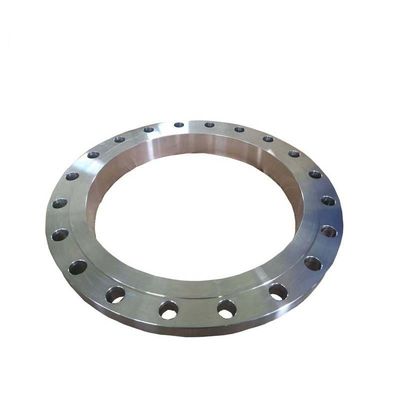 Flange redonda plana de aço inoxidável para solda de metais de alta precisão na norma GB