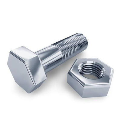 ISO Standard High Strength 45 Steel Forged Stud Bolts and Nuts (Ferros e porcas forjados de aço de alta resistência)