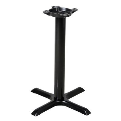 Perna de mobiliário de aço inoxidável estilo quadrado base de mesa pedestal para móveis personalizados