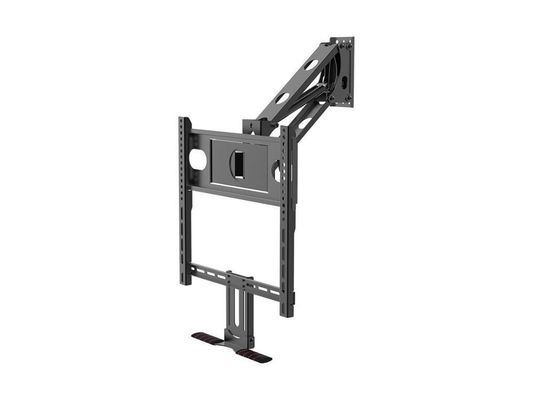 Suportes de TV de metal preto para montagem de TV