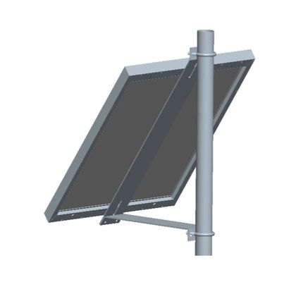 Suporte de painel solar ajustável de alumínio de cor personalizada de Hebei para acessórios solares