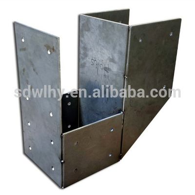 Brackets de metal personalizados para vigas de madeira
