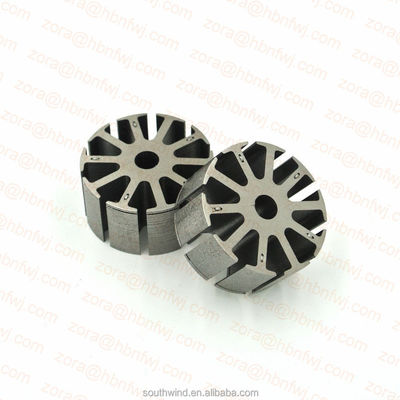 ISO/TS 16949 2000 Rotor e estator de laminação de aço de silício personalizados certificados para motor