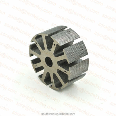 ISO/TS 16949 2000 Rotor e estator de laminação de aço de silício personalizados certificados para motor