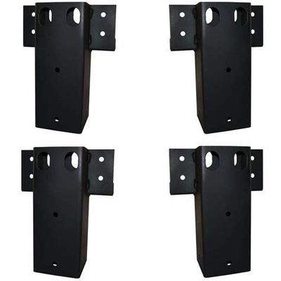 Não Micro Mecânica Galvanizado Inoxidável Post Anchor para conector de madeira de madeira