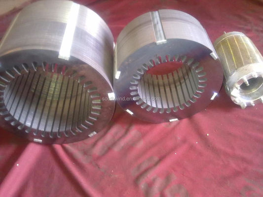 Stator/Rotor de motor elétrico personalizado para modelo de motocicleta com tratamento de superfície