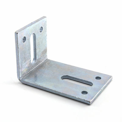 Logotipo personalizado galvanizado Flat Corner Bracket para máquinas de construção não padrão