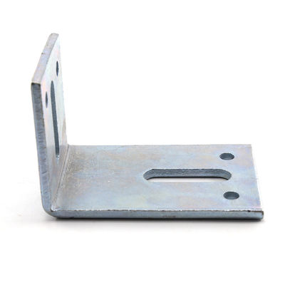 Logotipo personalizado galvanizado Flat Corner Bracket para máquinas de construção não padrão