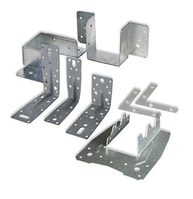 Bracket L de construção metálica personalizada para itens de função de suporte