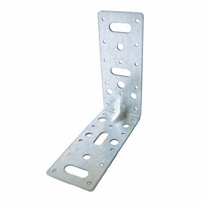 Bracket L de construção metálica personalizada para itens de função de suporte