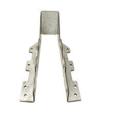Bracket triangular personalizado para cabos de madeira de vigas pesadas e personalizáveis