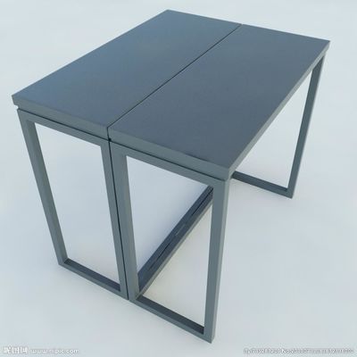 Pernas de mesa de metal personalizadas projetadas com estrutura de bracket triangular não padrão