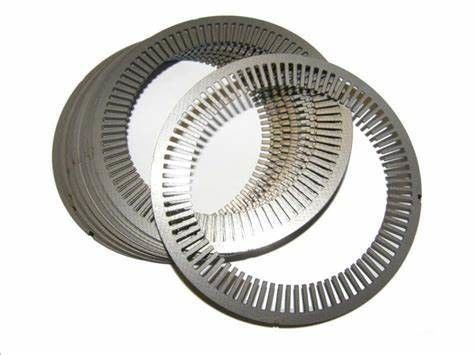 Rotor e Stator Sheets de aço de silício empilhável Nanfeng personalizados