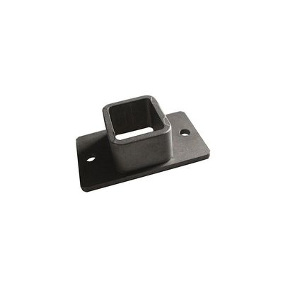 Não padrão submerso em quente galvanizado Metal Soldadura Cercas Cercas de aço Base de suporte de postos de vedação
