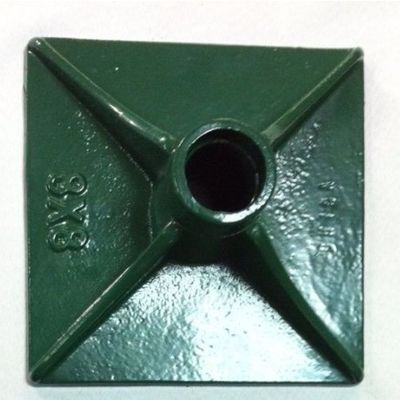 Base fixa de corrimão de ferro fundido amplamente utilizada e personalizada com certificado EU/ISO9001 2008