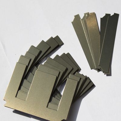 Folhas laminadas de núcleo de transformador de aço de silício personalizadas para transformadores duráveis