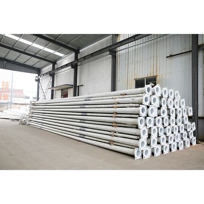 Pólus de luz exterior galvanizado a quente 5-12m para requisitos do cliente