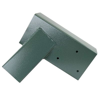 Brackets de canto personalizados com função de suporte e design redondo quadrado
