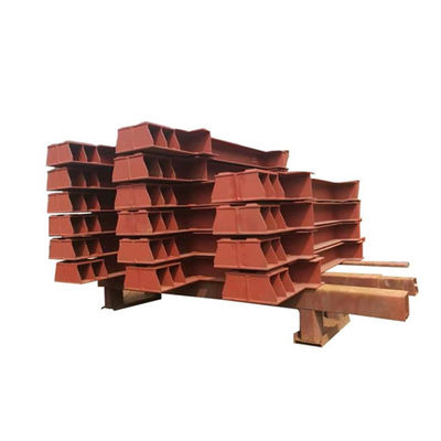 Peças de solda de metal de tamanho personalizado para fabricação e montagem de estruturas de aço pesado