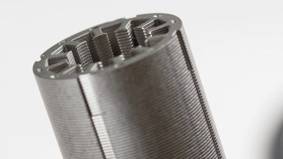 Poluição do núcleo do rotor estator de aço de silício empilhável para motor sem escovas de corrente contínua