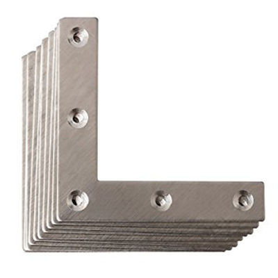 Multipurpose Customized L forma Ângulo Bracket com buracos Forte e resistente