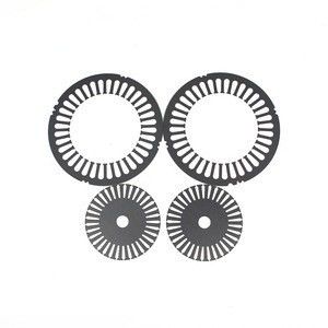 Rotor de aço de silício empilhável e estator de laminagem de motores