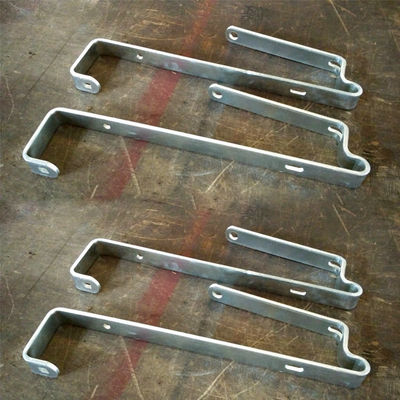 Suporte de montagem de parede de canto de superfície de revestimento em pó para suporte de metal de cor personalizado