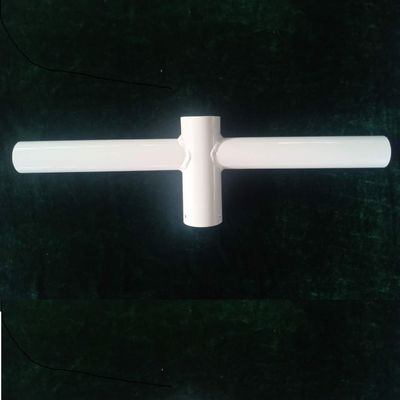 Inspecção interna 2 LIGHT POLE ARM 180D MOUNT com Slipfitter e Trunion