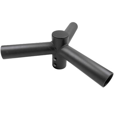 Triple Mount Spoke Mounting Bracket 120 Graus Pole Top Tenon Arms Inspeção interna