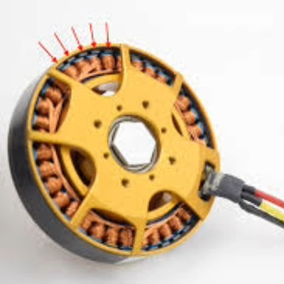 Estacionador e rotor do motor do núcleo de aço de silício fabricados com componentes de motores elétricos