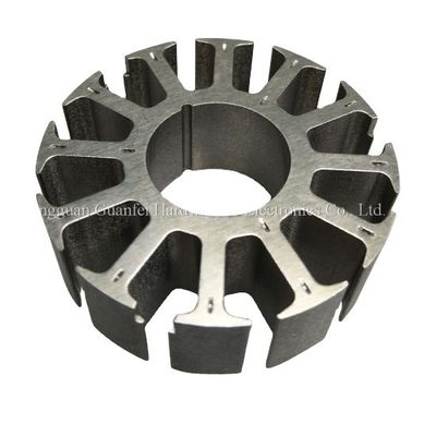 Estator e rotor de apagamento de alta frequência para motor de eixo leve