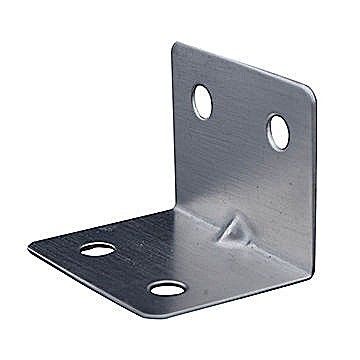 Customizado OEM Custom de aço inoxidável brace de canto reto Bracket com revestimento em pó