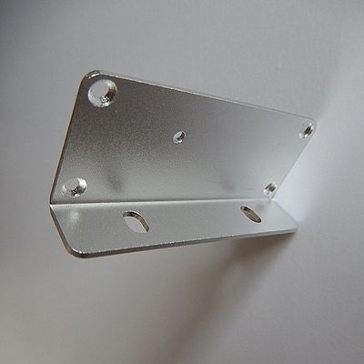Customizado OEM Custom de aço inoxidável brace de canto reto Bracket com revestimento em pó