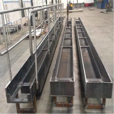 Serviço de solda de chapas de aço