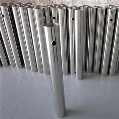 Tubos de aço de corte a laser personalizados, revestidos com zinco, de espessura de 3 a 10 mm, para aplicações industriais
