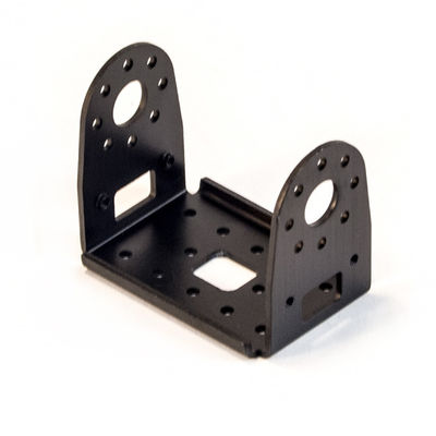 Classical Hardware Shelf Bracket Estampagem Soldadura Bracket em preto com acabamento revestido de energia
